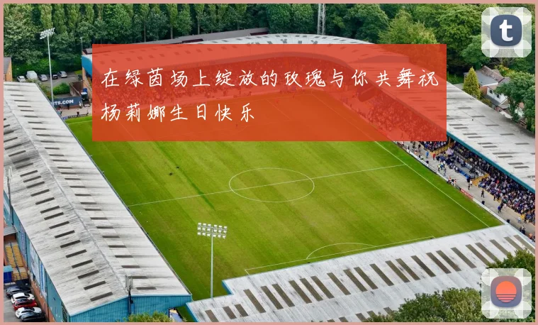 在绿茵场上绽放的玫瑰与你共舞祝杨莉娜生日快乐